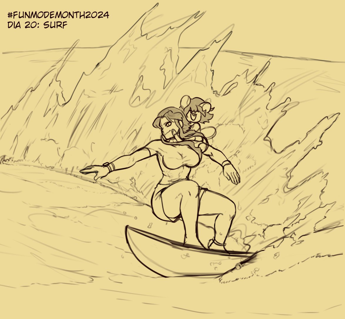 SrMalenky's tweet photo. #funmodemonth2024
#funmodemonth

Día 20: Surf https://t.co/pWSSoOK6FG