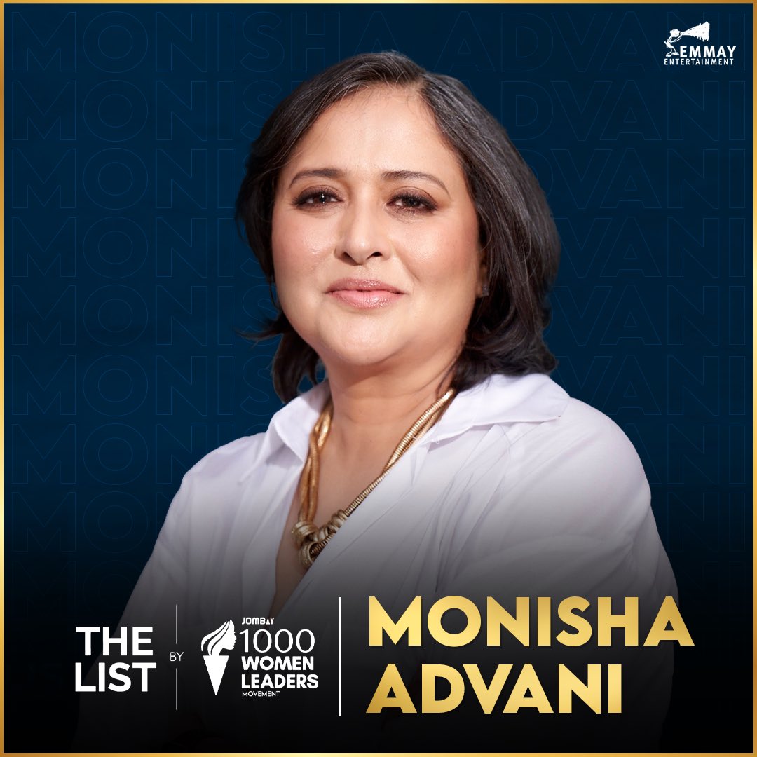 Congratulations #MonishaAdvani on your well-deserved recognition on 'THE LIST 2024' by @Jombaydotcom’s 1000 Women Leaders Movement for the second year. Your achievements continue to inspire us all. 🫡 @monishaadvani @mohitgundecha @waghsuruchi #TheList2024 #Jombay…