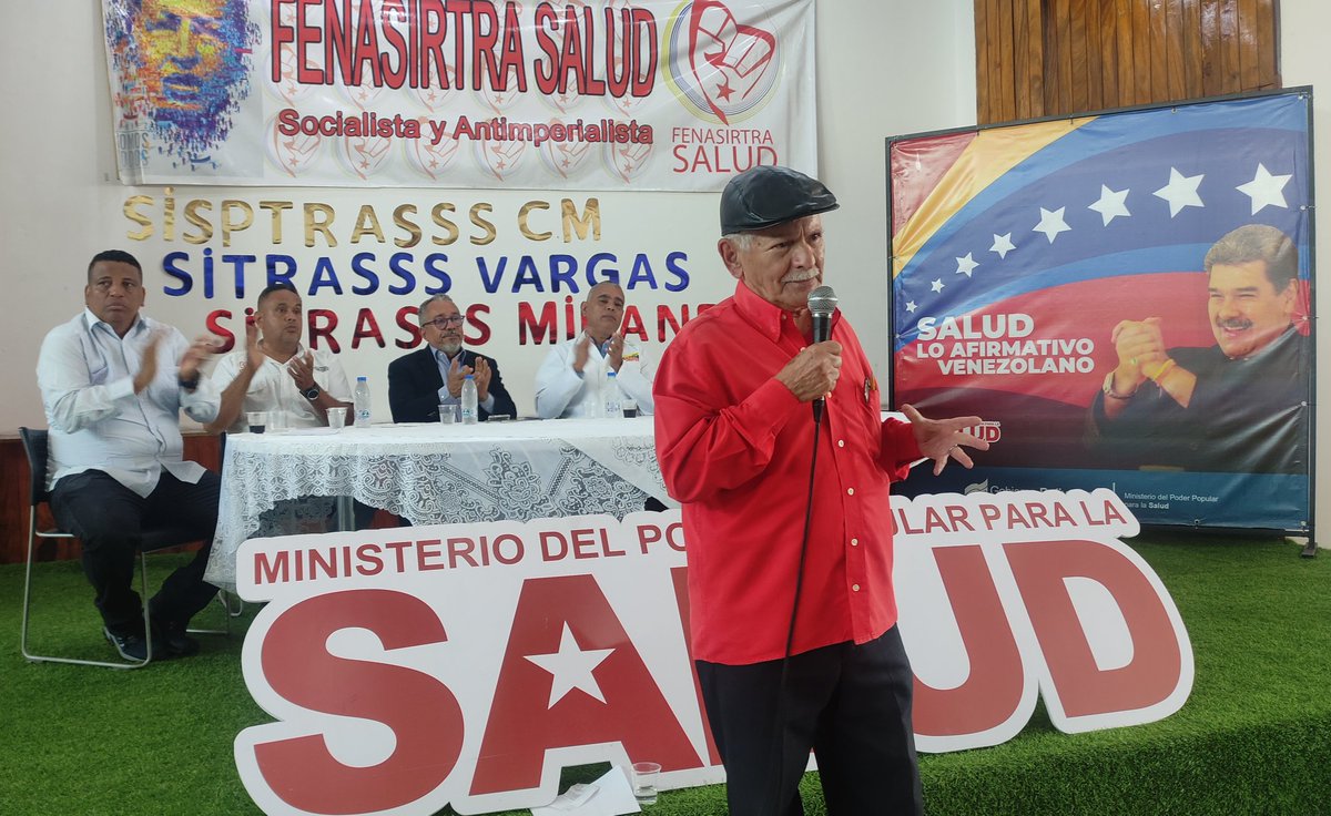 Fenasirtrasalud's tweet photo. #20Marzo concluye gira  Consejo Nacional, en la Región Capital de @Fenasirtrasalud y postulamos a @NicolasMaduro nuestro candidato presidencial por la clase obrera sector #Salud  #EpocaDeTransformación https://t.co/ctVsVSHujS