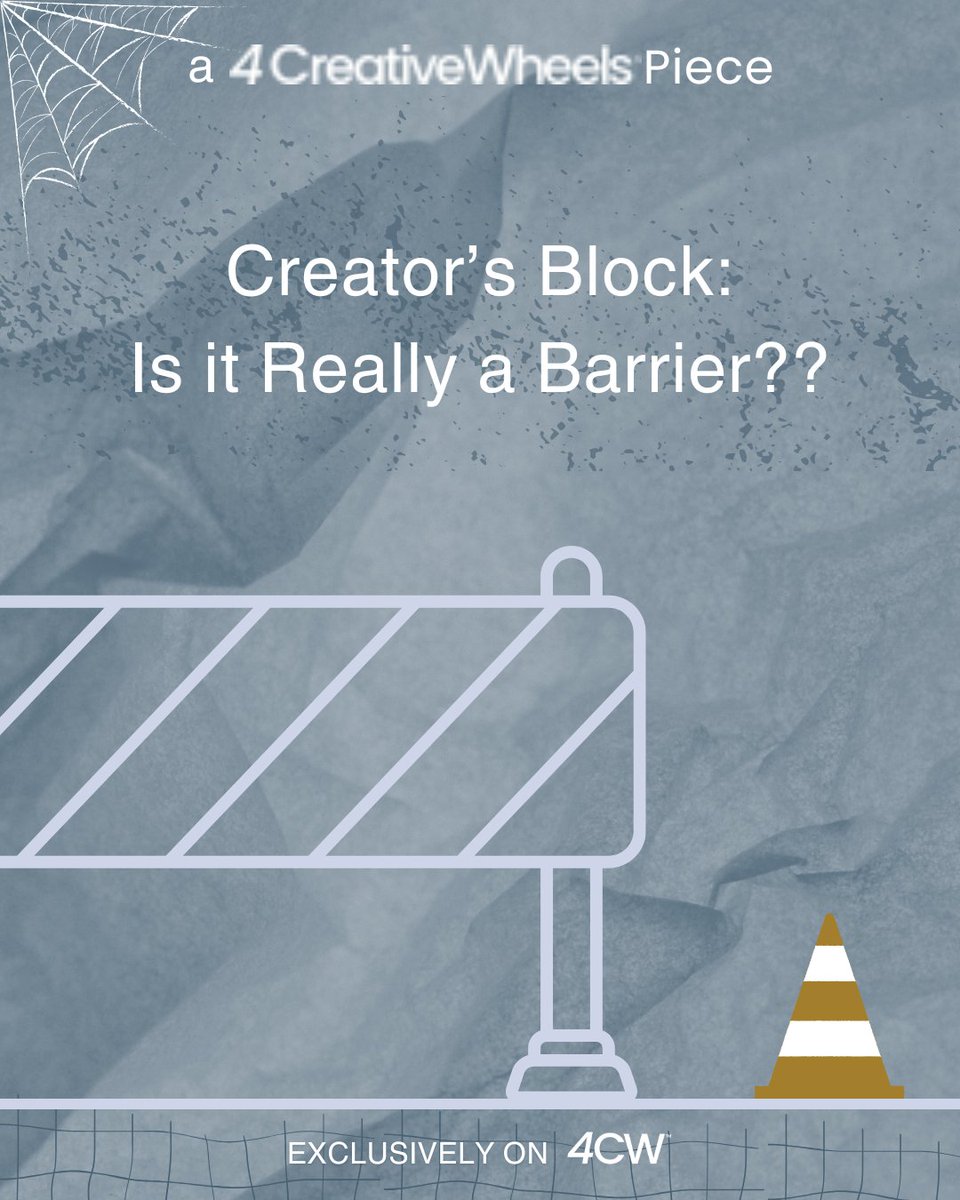 RichardtheMutts's tweet photo. Most creatives have faced creator's block in their journey.

I've faced &amp; might face it again in the future.

We often define it as a state where you can’t think of good ideas. A moment when you can't keep working on a project. 

But, are we wrong about the whole experience? https://t.co/YHaMjkRcVr