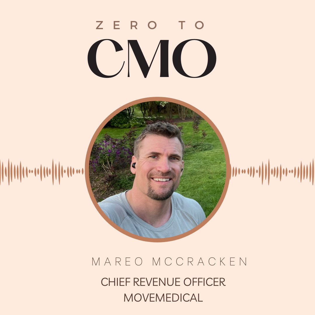 It's no easy task to align your #marketing and #sales teams. 

In this week's episode of the <a href="/ZerotoCMO/">ZerotoCMO</a> podcast, I sit down with Mareo McCracken, Chief Revenue Officer for Movemedical, who gives some impactful insights on how to get this done: including how to pay your marketing