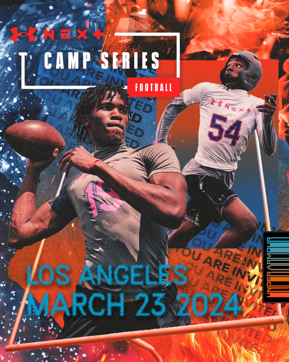 I’m very thankful and blessed to have received an invite to participate in the @UANextFootball Middle School camp! Thank you @DemetricDWarren and @UAFootball for the opportunity to go compete and work towards earning a selection to the Under Armour Next 8th Grade All-American…