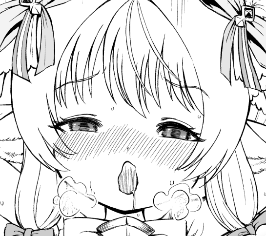 うーんやっぱり髪ツヤがないと僕の絵はペッタリしちゃう気がする… 