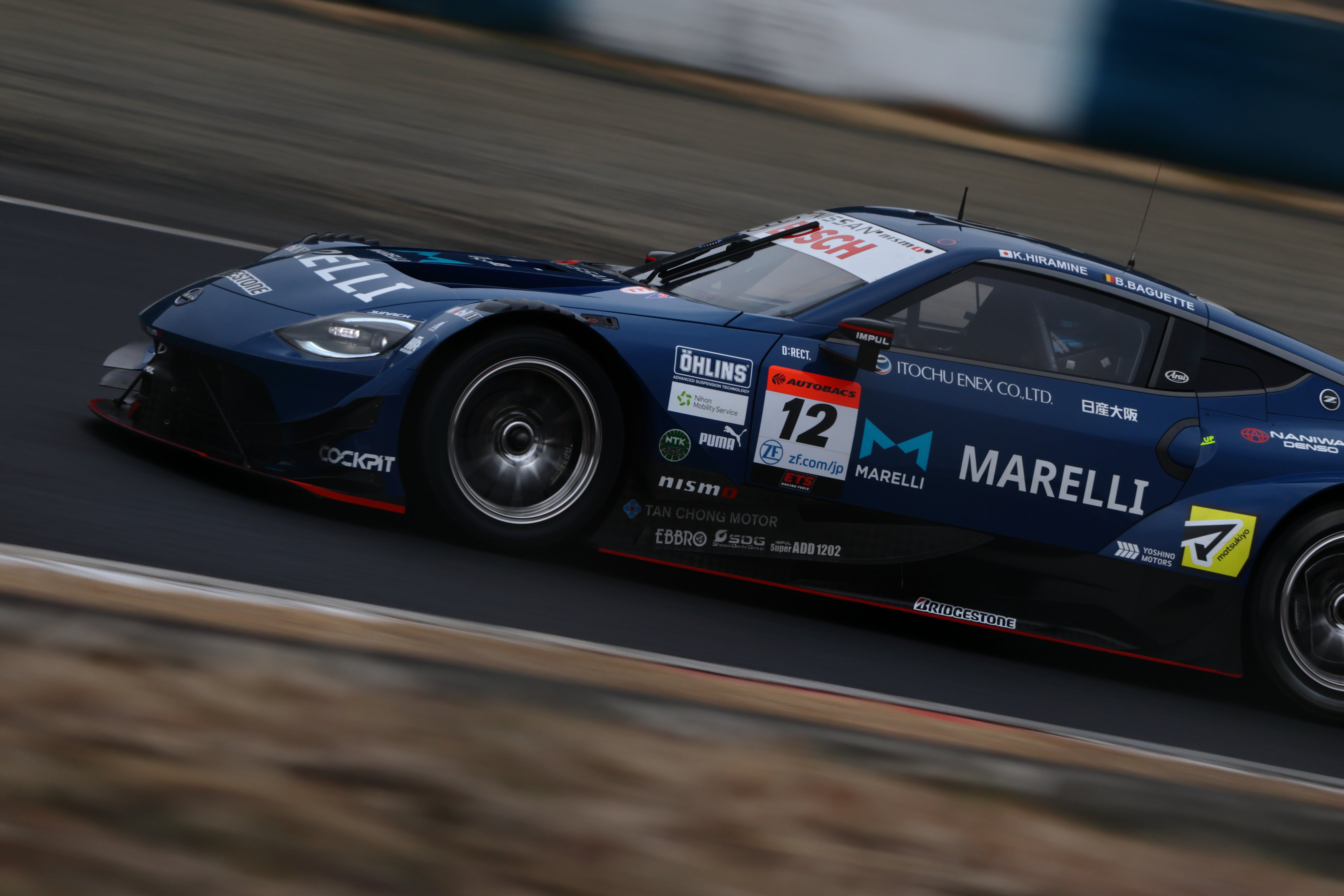 12 Marelli Impul Z takes third in final round of SUPER GT
