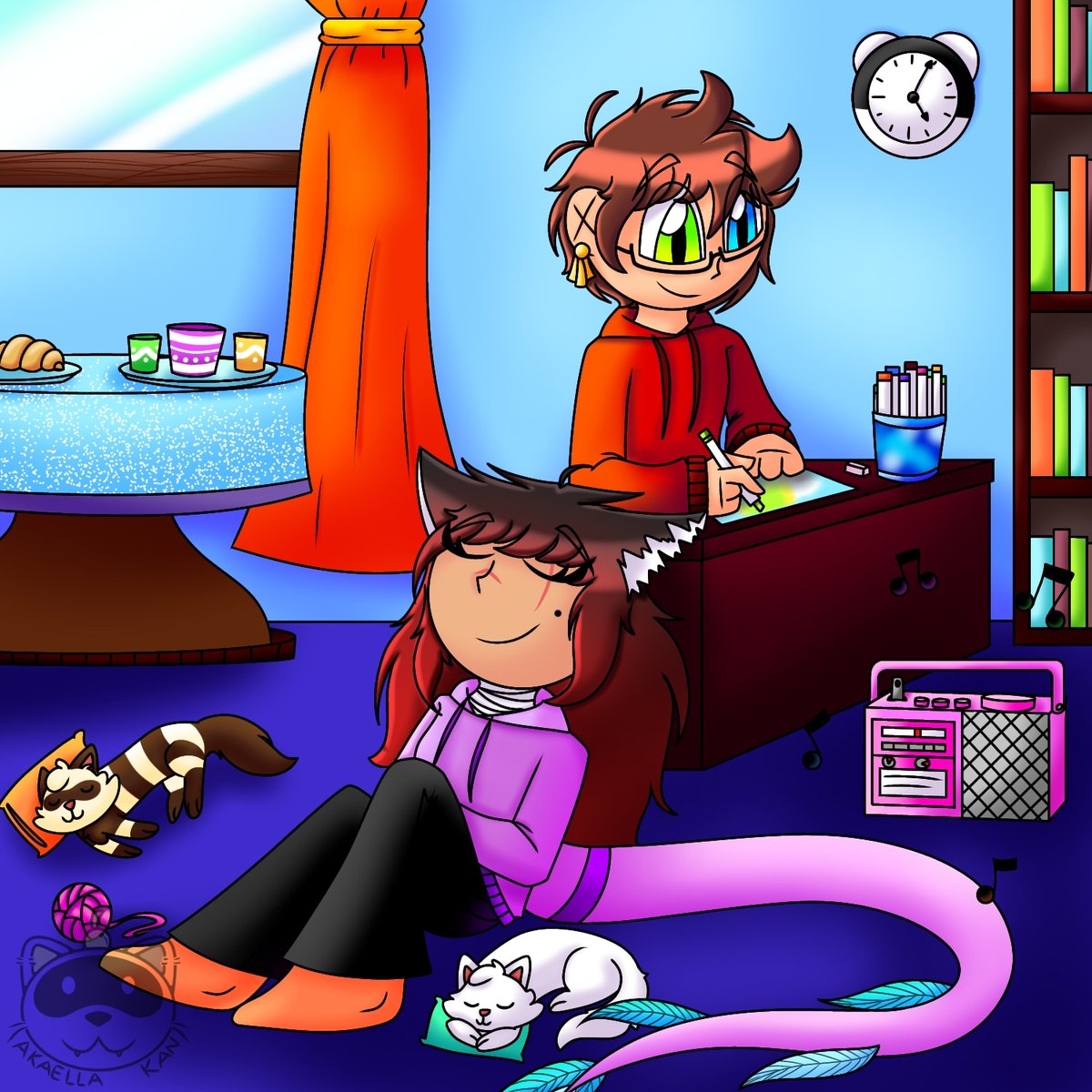 Akaella_kan's tweet photo. Siento que he mejorado cada vez mas mejorando mi estilo y dibujando hurones jeje :3 🦦🦦✨

Con cariño ❤️❤️❤️❤️

#dibujo #dibujobonito #dibujodigital #drawing #digitalartist #digitalart #love #mylove #pareja #parejabonita #novios #noviobonito #ibispaint #ibispaintx https://t.co/L2QNSVUSyE