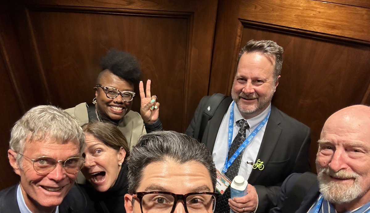 I had such a great day on Capitol Hill with friends from @BikeTexas, @BikeDFW, @ActivateSATX, @LovetoRide_, and @woombikesUSA.

I promise we’re better at lobbying than we are at taking selfies. #BikeSummit24