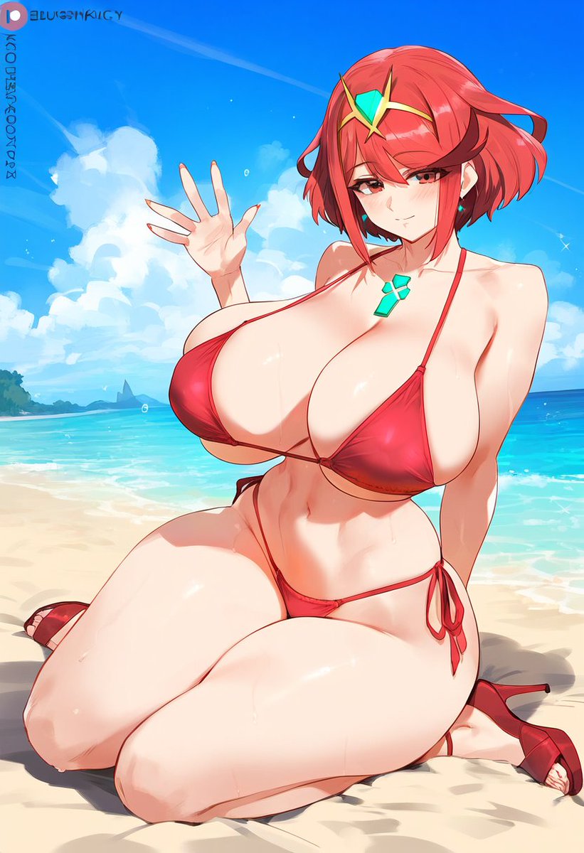 darkmagic135966's tweet photo. pyra decides to have some fun in the sun and encountered BBC for pleasure. full set at my p*treon

#blackedwaifus #blackedhentai #ホムラ #ゼノブレイド2 https://t.co/lRRGuxOEGP