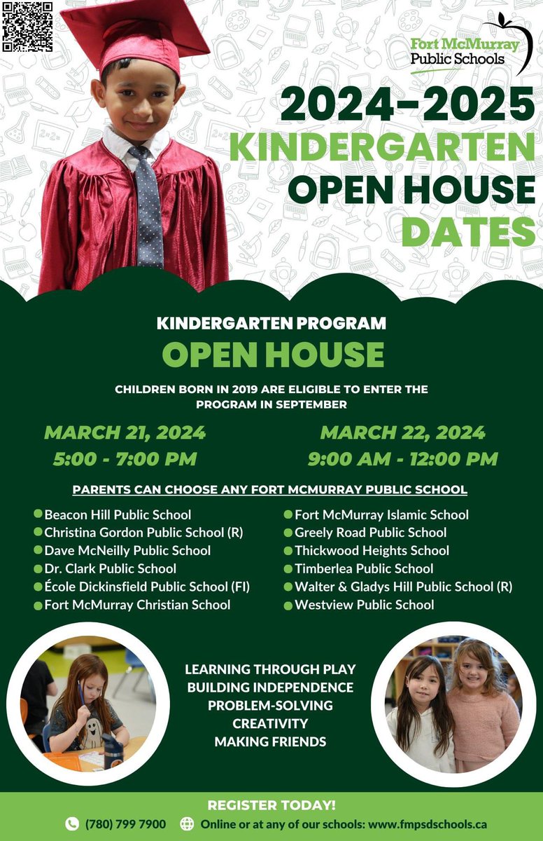 We are so excited to welcome our future Kinders + their families to our open house tomorrow (5-7pm) and Friday (9-12pm). 🐝🍯 **To Note: Due to the open house, there will be no class for current ECDP and K students on Friday March 22nd.** @FMPSD