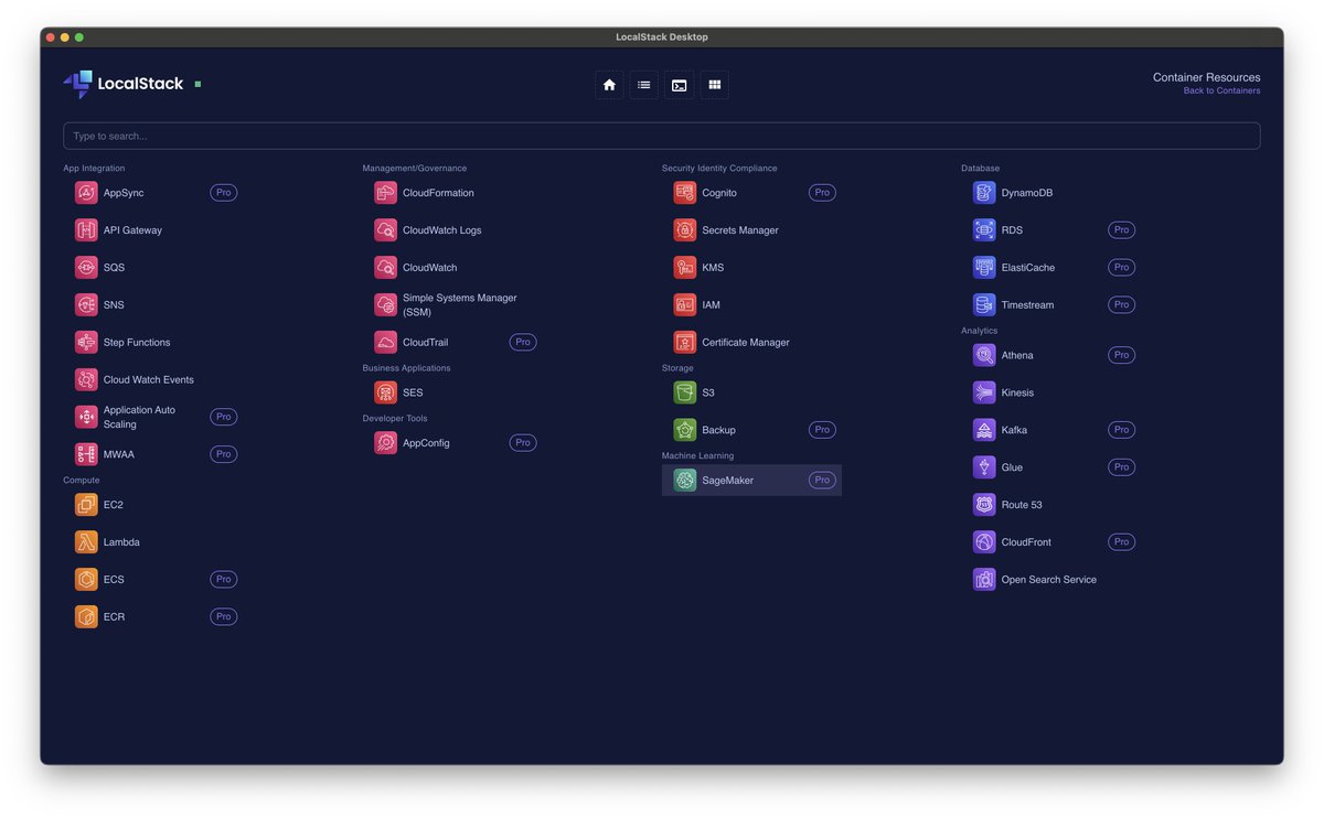TheBhandariP's tweet image. The LocalStack Resource Browser has made my life easier. At least now, I can easily visualize locally uploaded files to the LocalStack S3 and utilize other AWS services locally for debugging purposes. Bye Bye to LocalStack commands :)
#Localstack @localstack