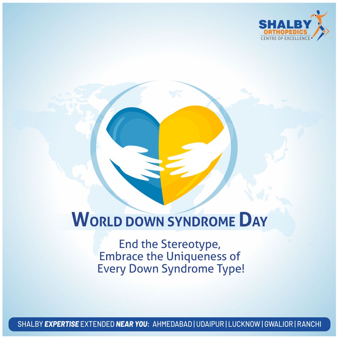 World Down Syndrome Day (WDSD), observed on March 21, is a global initiative to raise awareness about Down syndrome. #WDSD #inclusionmatters #celebrateuniqueness #shalbyhospitals #worlddownsyndromeday