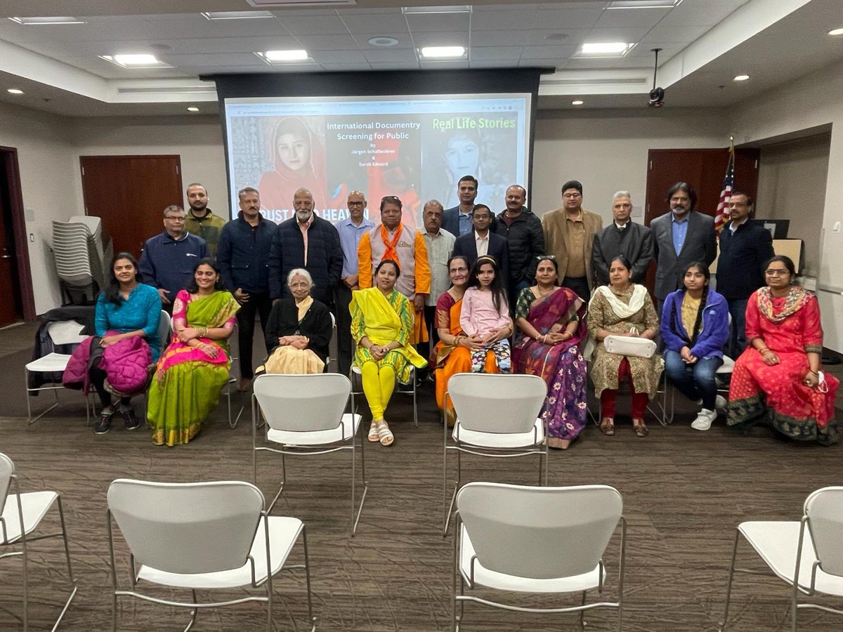 Our 1st successful Screening of “Thrust into Heaven” documentary based on Forced Conversion on 17th March. We will be screening on other cities too if anyone would like to screen in your city plz send an email at contact@hindusindhfoundation.org