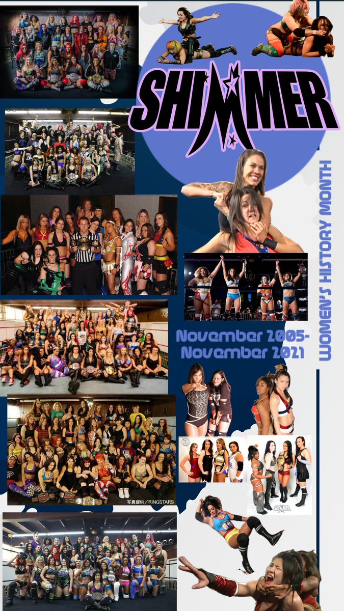 #WomensHistoryMonth in Pro Wrestling. #WomensWrestling Women’s History Month in Pro Wrestling can’t go by without mentioning Shimmer. @SHIMMERwomen Held it’s 1st event on November 6 2005 from Berwyn Illinois🇺🇸. It was run by Dave Prazak and Allison Danger. Truly a remarkable⤵️