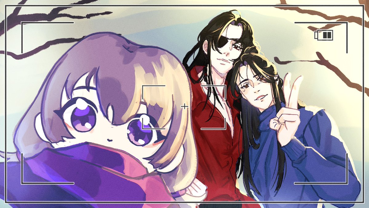 Thank you so much for your donation @CloudAnthill ! Please enjoy Hua Cheng and Xie Lian with their little daughter Ban Yue 🥹🥰 Sketch for @TGCFAction – Congrats everyone on a successful run! #TGCF #hualian #HeavenOfficialsBlessing #mxtx