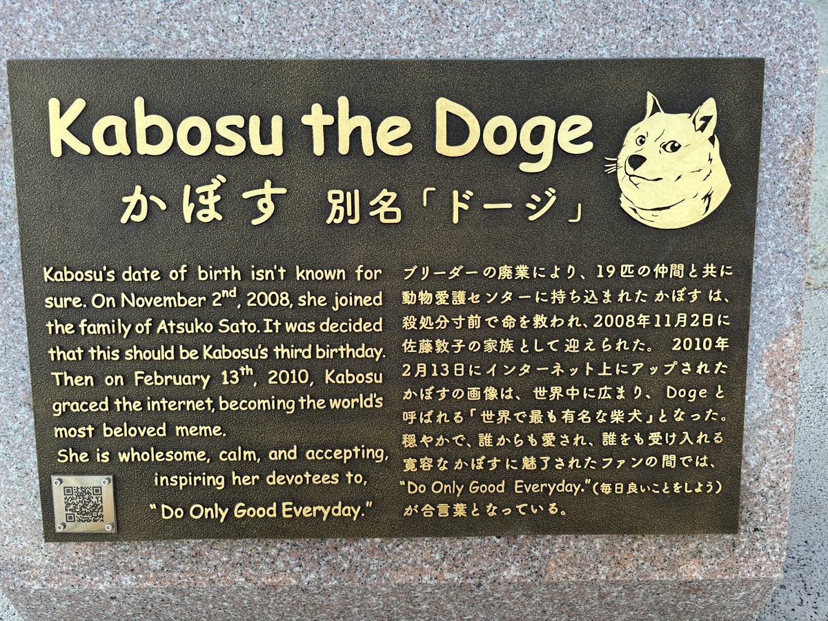 @gate_io #Dogecoin is the world’s first #MemeCoin💎 This awesome creation was inspired by the queen #Kabosu 🐕 Thank’s to @BillyM2k❤️ #DOGE #DRC20 $DOSU