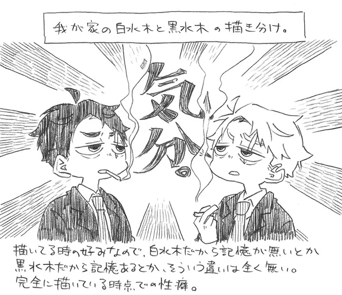 水落描き。
白とか黒とかについて考えてたら思いついたネタ。
※猫耳
※某ライトノベル原作アニメパロ 