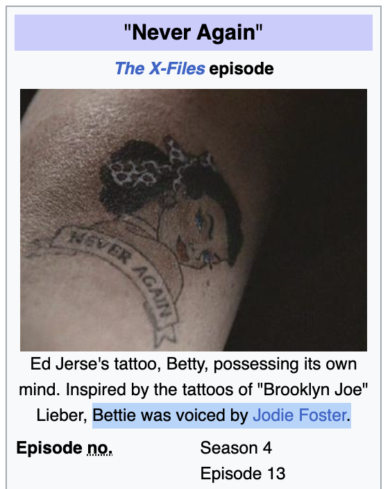 masooga's tweet photo. X-Files is a show that keeps on giving https://t.co/A3sX49qdEz