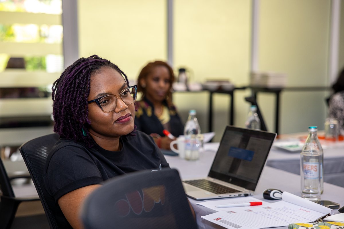 Glimpses from 27th Feb Day 0 of #SankalpAfrica2024 

 In the pic- Judy Njogu Mokaya presents Vunapay, an innovative agri-fintech enterprise to the Jury of the Tech Revolution Challenge. 

Vunapay went on to  win the much coveted Tech Revolution Challenge Award 2024