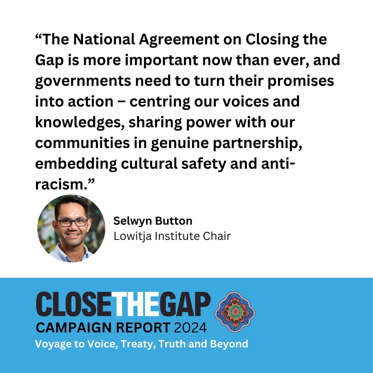 March 21st is National Close the Gap day 🖤💛❤️ Close the Gap has released their annual report, outlining the past year's work by organisations who have shared their journey and their successes in closing the gap. Read the full report here ➡️ buff.ly/491cttN