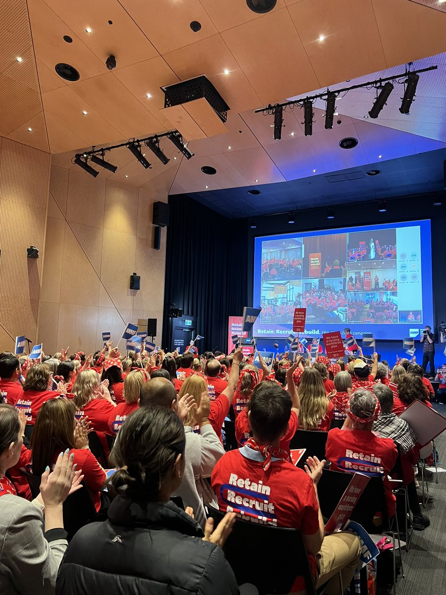 Nurses and midwives could walk off the job in Victoria, after the @anmfvic took the first step towards industrial action. Members voted to apply for a protected action ballot today as the union demands more allowances and less casualization #springst