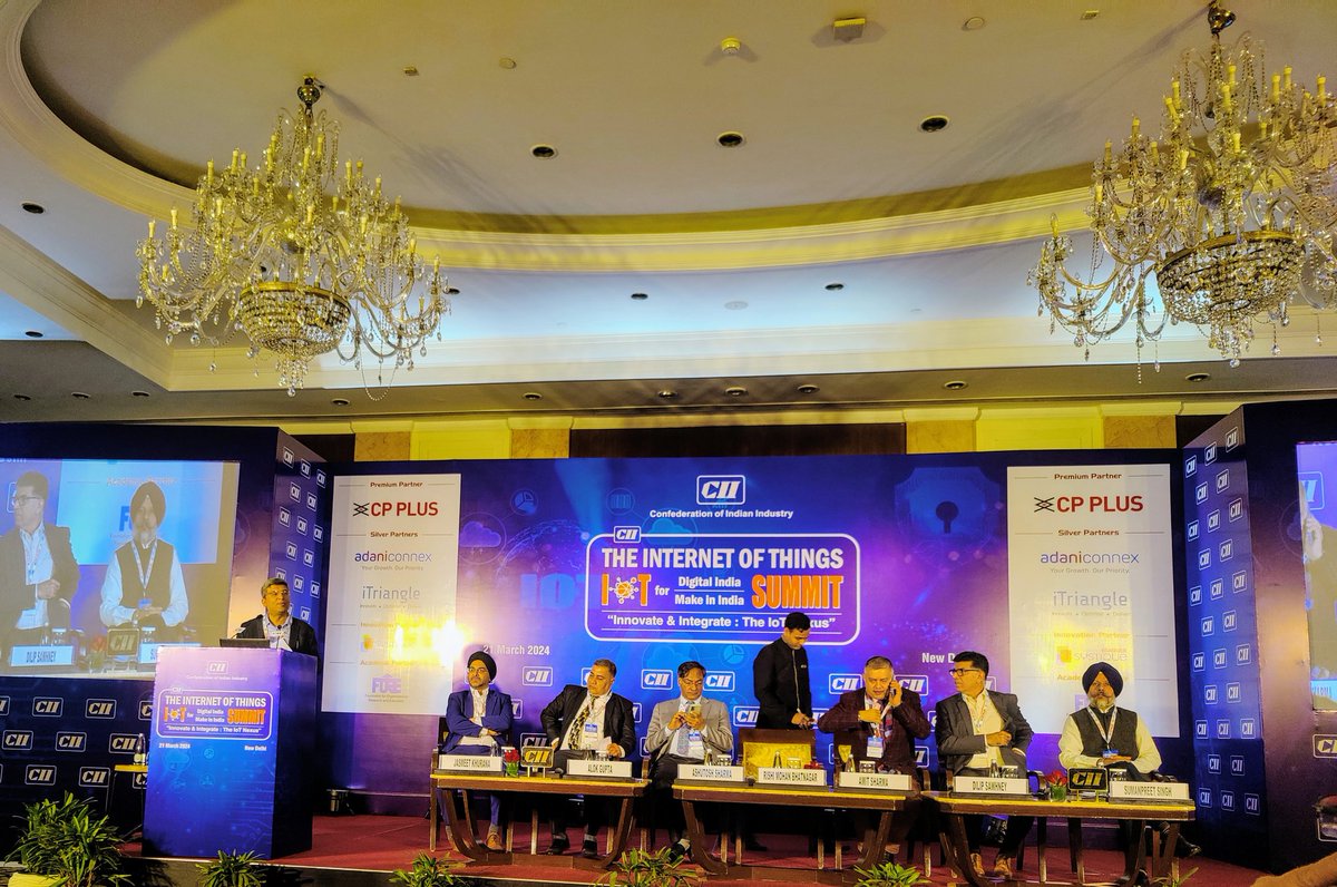 Shaweta Berry (@shwetaberry) on Twitter photo At the <a href="/cii4nr/">CII Northern Region</a> IoT Summit to learn from the <a href="/GovtOfIndia_/">Government of India❄</a> Industry and Academia today! At the <a href="/cii4nr/">CII Northern Region</a> IoT Summit to learn from the <a href="/GovtOfIndia_/">Government of India❄</a> Industry and Academia today!
