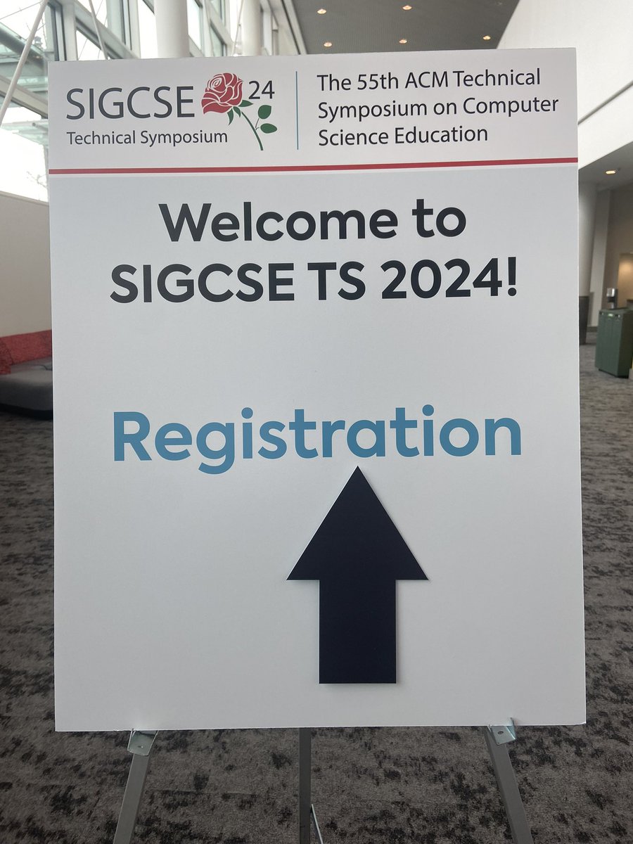 cpgallardoe's tweet image. Welcome !! 😍 #sigcse #computerscience #portland #oregon #edtech