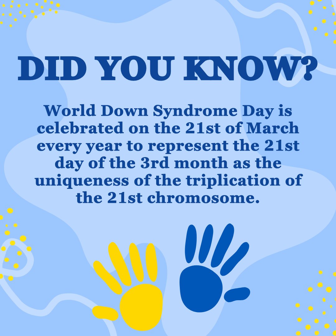 Today is World Down Syndrome Day. The theme of this year’s international event is “End the Stereotypes”, and Down Syndrome Ireland is celebrating the achievements of its members in the fields of employment, education, self-advocacy and beyond. @DownSyndromeIRL #DownSyndromeDay