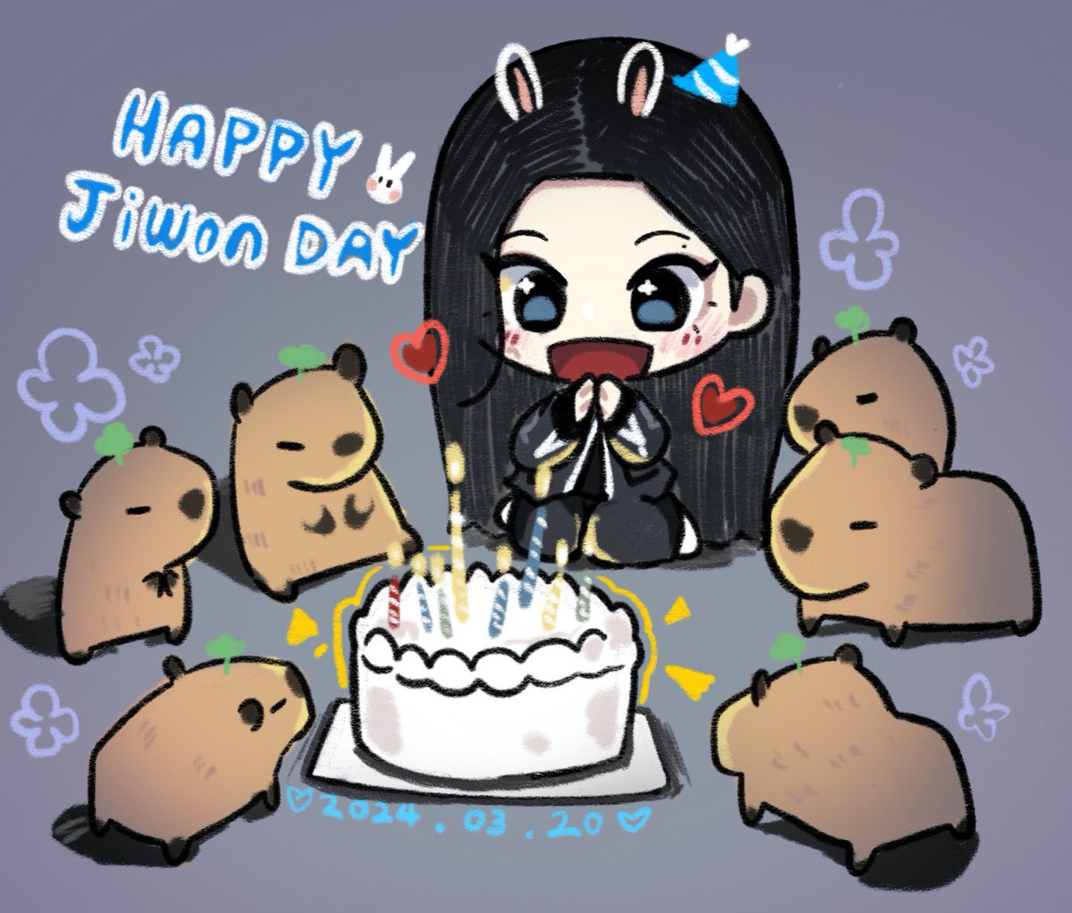 0320 🐰 HAPPY JIWON DAY