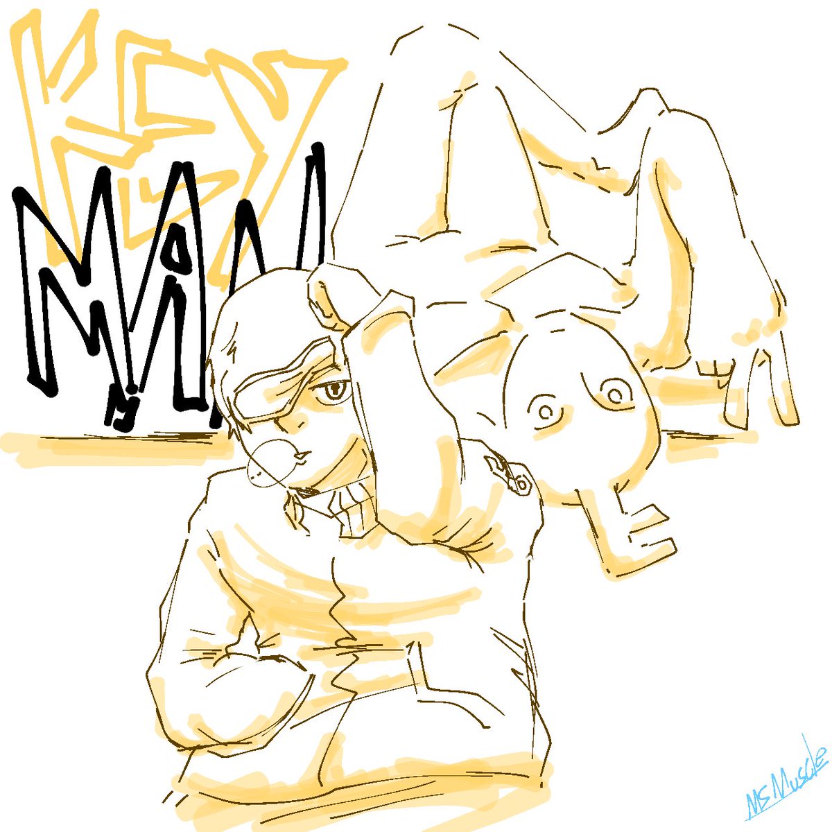MsMusc1e's tweet image. @thatonekeyguy 
Lil fanart 🔑✌