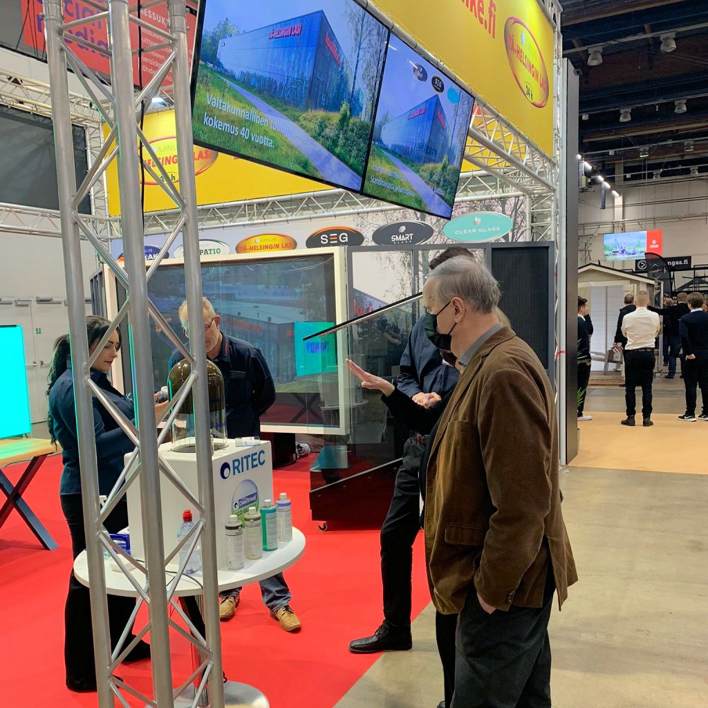 ritec_systems's tweet image. #Ritec’s latest Marketing Partner – Itä-Helsingin #Lasi Oy in #Finland – is currently at the #Kevätmessut show in #Helsinki to promote the #awardwinning #ClearShieldEcoSystem® for #glass #renovation, #nonstick #protection &amp;amp; #maintenance. Visit them on stand 6h2 to find out more!