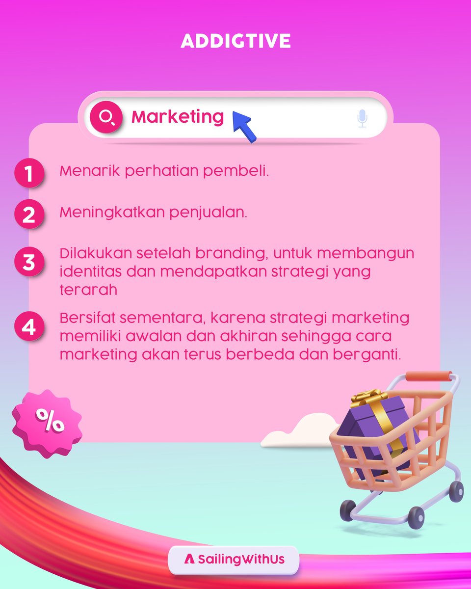 addigtiveid's tweet photo. Udah tau perbedaan branding dan marketing?
#addigtiveentertainment #socialmedia https://t.co/AWP2VhBa9K