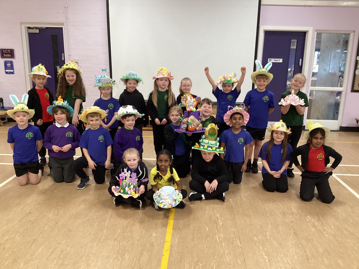 Wow year2, lots of lovely Easter bonnets made! @GarswoodPrimary