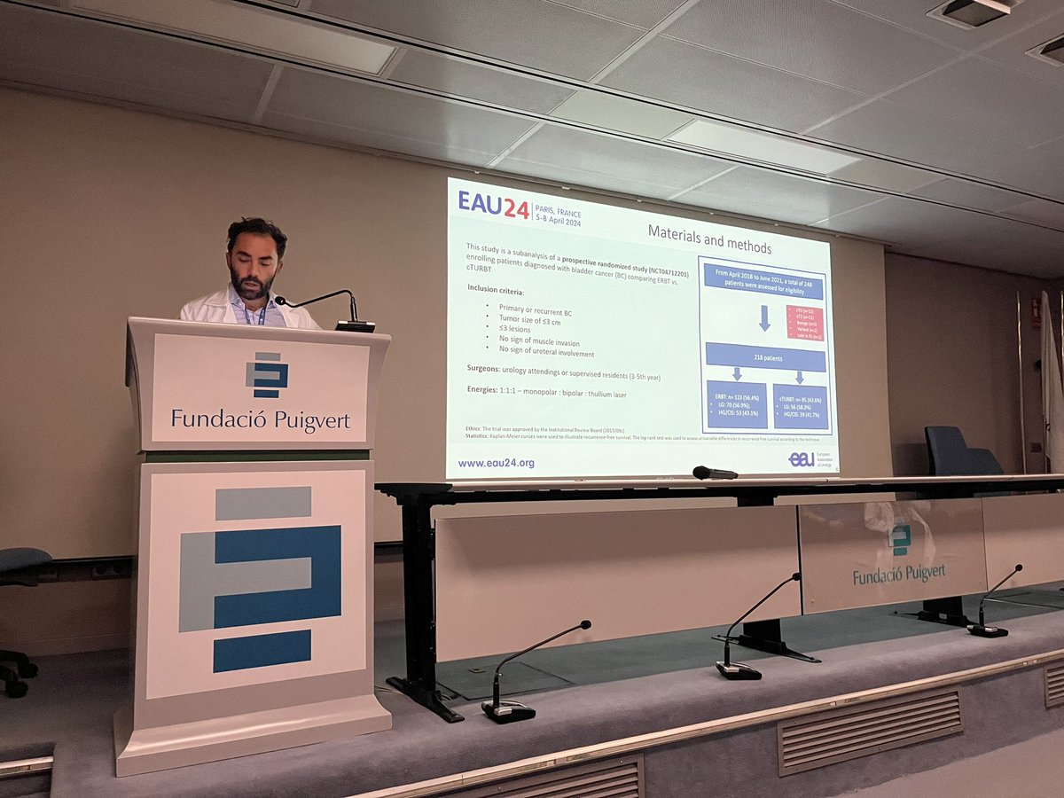 Andrea Gallioli (@agallioli) on Twitter photo Getting ready to present 22 abstracts from <a href="/FPuigvert/">Fundació Puigvert Barcelona</a> at #EAU24 !!!
Abstract session with Q&A from our experts <a href="/oangerri/">Oriol Angerri</a> <a href="/DrJM_Gaya/">GAYA</a> <a href="/RodriguezFaba/">Óscar Rodríguez Faba</a> <a href="/F_Sanguedolce/">francescosanguedolce</a> <a href="/AngeloTerrito/">Angelo Territo</a> <a href="/BujonsTur/">AnnaBujonsTur</a> <a href="/emiliani_e/">Esteban Emiliani</a> <a href="/AlbertoBreda1/">Alberto Breda</a> <a href="/joanfundi/">Joan Palou Redorta</a> <a href="/Uroweb/">European Association of Urology (EAU)</a>
See you in Paris 🇫🇷 Getting ready to present 22 abstracts from <a href="/FPuigvert/">Fundació Puigvert Barcelona</a> at #EAU24 !!!
Abstract session with Q&A from our experts <a href="/oangerri/">Oriol Angerri</a> <a href="/DrJM_Gaya/">GAYA</a> <a href="/RodriguezFaba/">Óscar Rodríguez Faba</a> <a href="/F_Sanguedolce/">francescosanguedolce</a> <a href="/AngeloTerrito/">Angelo Territo</a> <a href="/BujonsTur/">AnnaBujonsTur</a> <a href="/emiliani_e/">Esteban Emiliani</a> <a href="/AlbertoBreda1/">Alberto Breda</a> <a href="/joanfundi/">Joan Palou Redorta</a> <a href="/Uroweb/">European Association of Urology (EAU)</a>
See you in Paris 🇫🇷