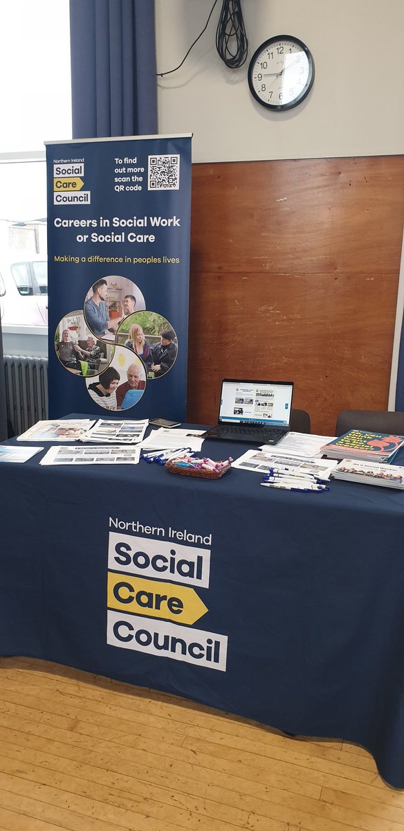 Looking forward to talking to students  @DCPveritas careers fair on the range of career opportunities in Social Work & Social Care   niscc.info/our-careers/ @NI_SCC @NHSCTrust  #Yes2socialwork #Yes2socialcare