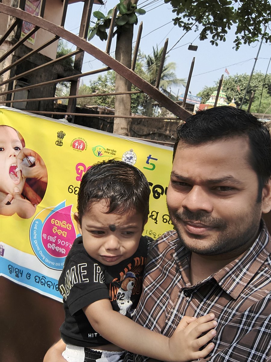 After eating Polio drops...