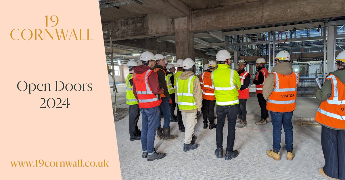 A fantastic day at #19cornwallstreet hosting @BuildUK  for #opendoors24. This was a great opportunity for local young people to learn about our industry, career opportunities and understand how a site operates.

#KierPropery #CareerOpporutunities #BuiltByBrilliantPeople