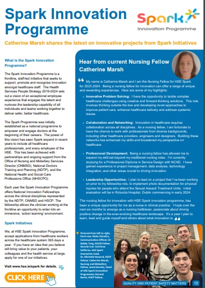 Read @NationalQPS latest ed for Spark funding opportunities #Nurses #Midwives #HSCPs we're accepting applications to our National Innovation Fellowships! tinyurl.com/ypcrx83x before 27.03.24 Also, don't forget to get your ticket for June Spark Summit tinyurl.com/35sej98b