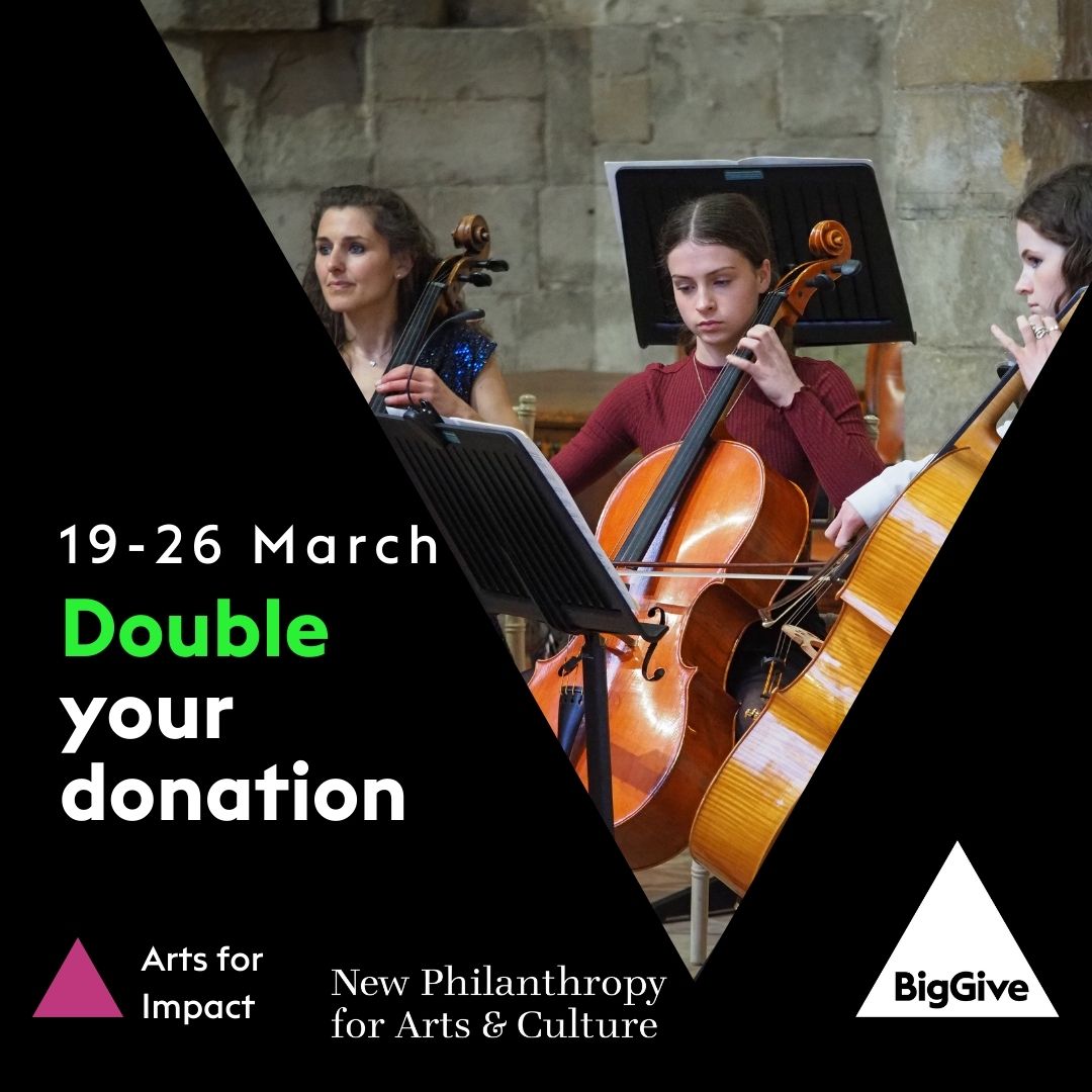 Can you help us raise £5,000 to take <a href="/CarducciQuartet/">Carducci Quartet</a>  on the road to rural #Gloucestershire primary schools? All donations are doubled this week thanks to match funding from <a href="/BigGive/">Big Give</a> #ArtsforImpact fund. You can donate at donate.biggive.org/campaign/a0569…
