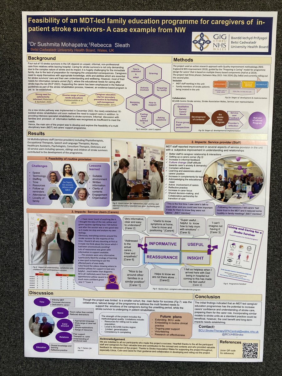 Congratulations to the runner up of the Pre-hospital and Inpatient Care category in our conference poster competition #GMNISDNConf24