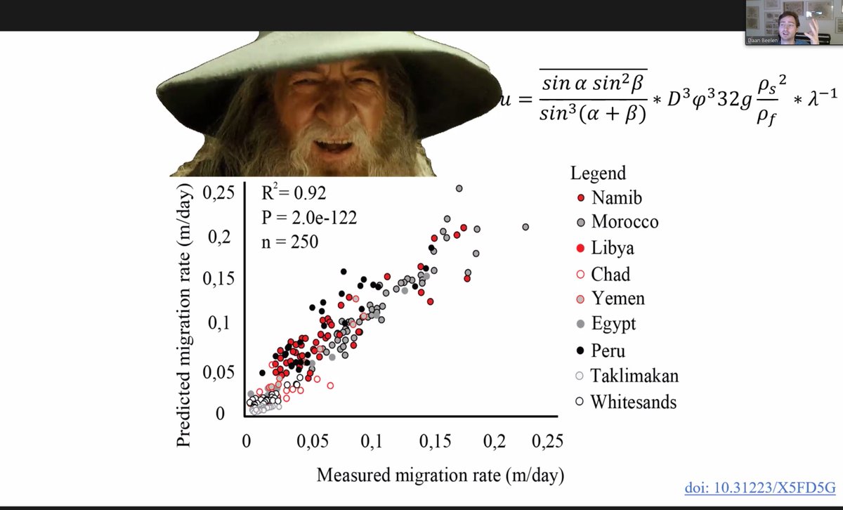 The <a href="/Seds_Online/">Seds Online</a> Webinar 'Why do sand dunes from? A geometric perspective' is available on <a href="/YouTube/">YouTube</a>: youtu.be/onI2Zb4yA5s