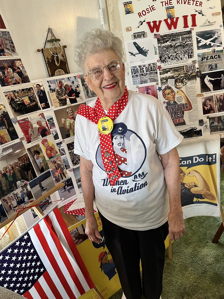 It’s Rosie the Riveter Day 💪 Today on @CBSPhiladelphia, we go beyond the iconic image and introduce you to Mae Krier - an original Rosie living in Levittown, Bucks County. Check out her fight to keep the Rosie memory alive, and the long-overdue honor heading her way next month.