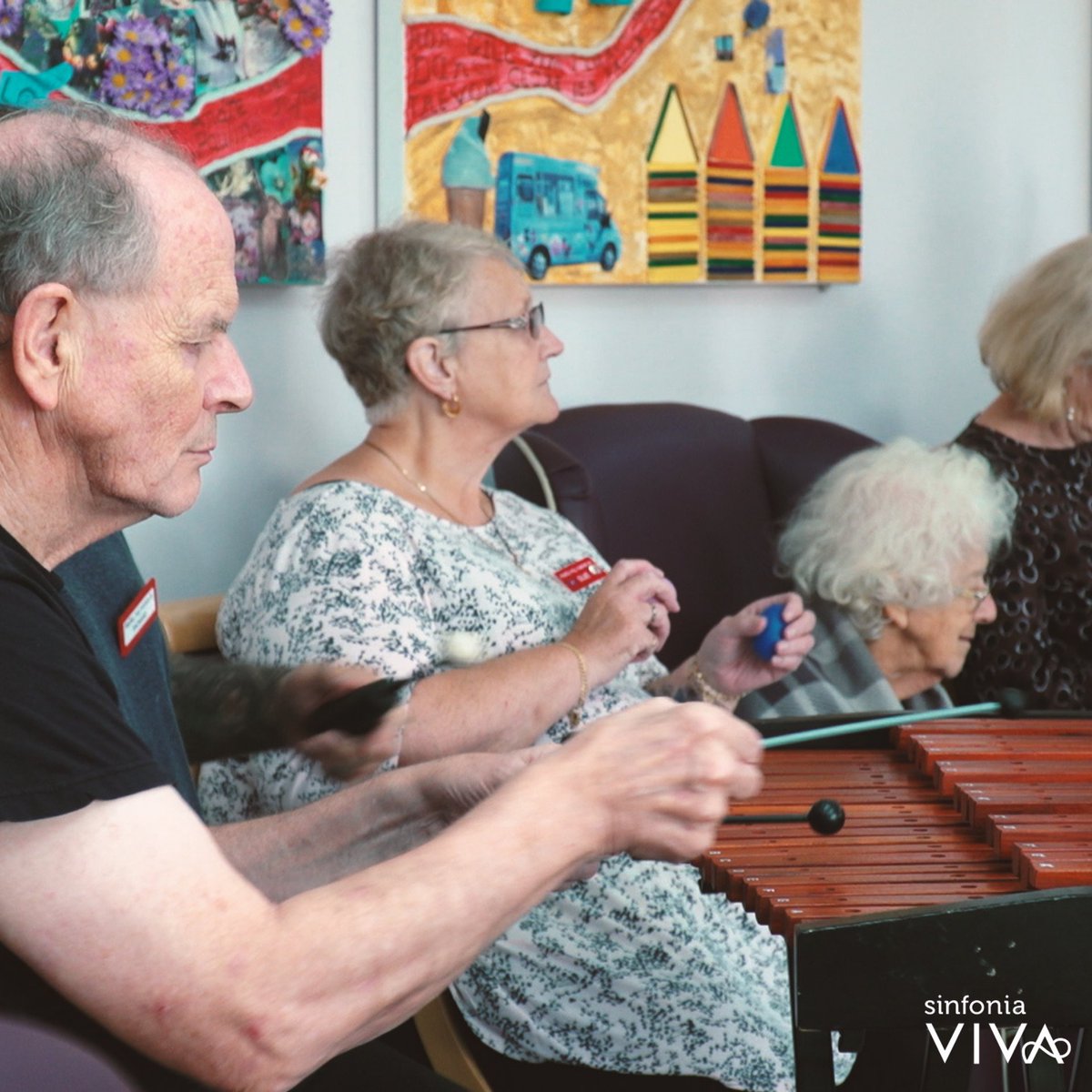 sinfoniavivauk's tweet photo. Over half way to our target already! What a fantastic start to our @BigGive campaign. Your money will help us develop more bespoke and inclusive music making activities which are co-designed with older people living with dementia. Please give what you can. https://t.co/3IVdjCYB0B https://t.co/5lbD7Gg4PE