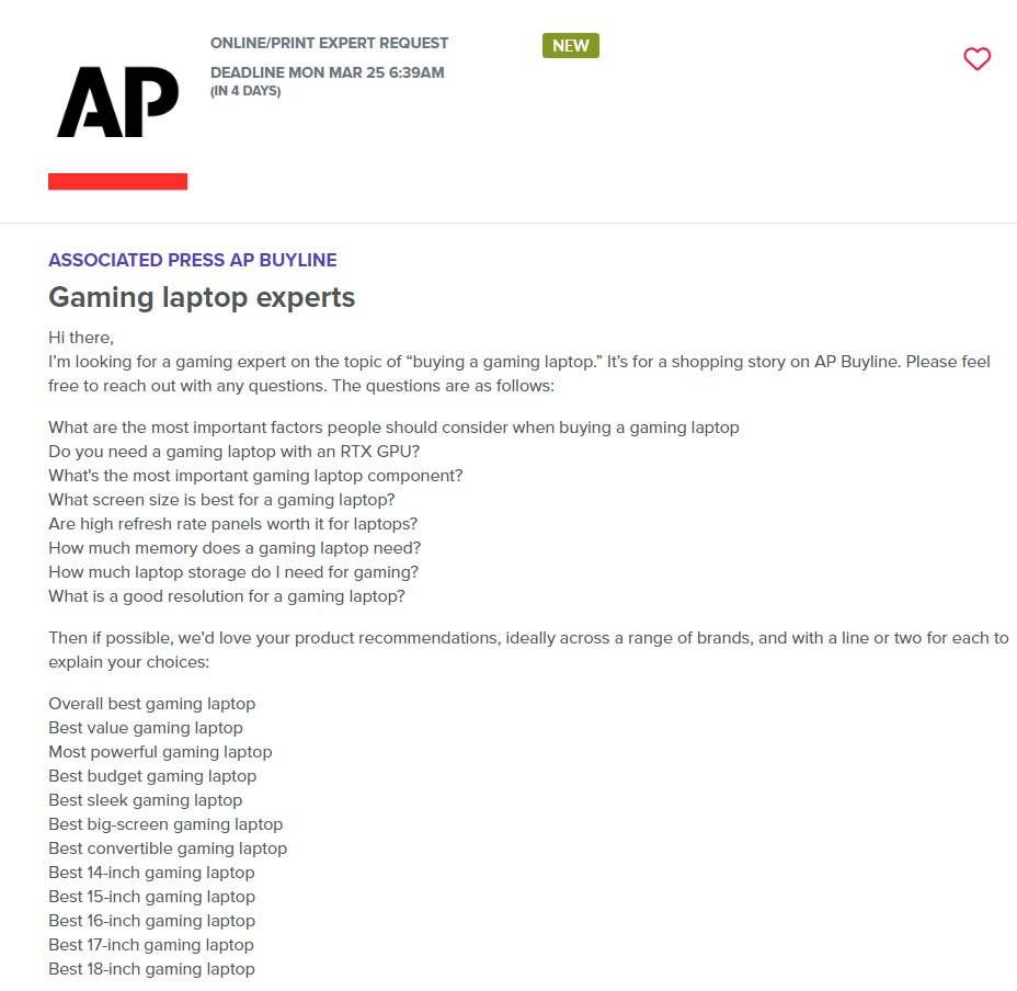 Really AP? Let's write some free content for your affiliate pages. @serpinsider #parasiteseo