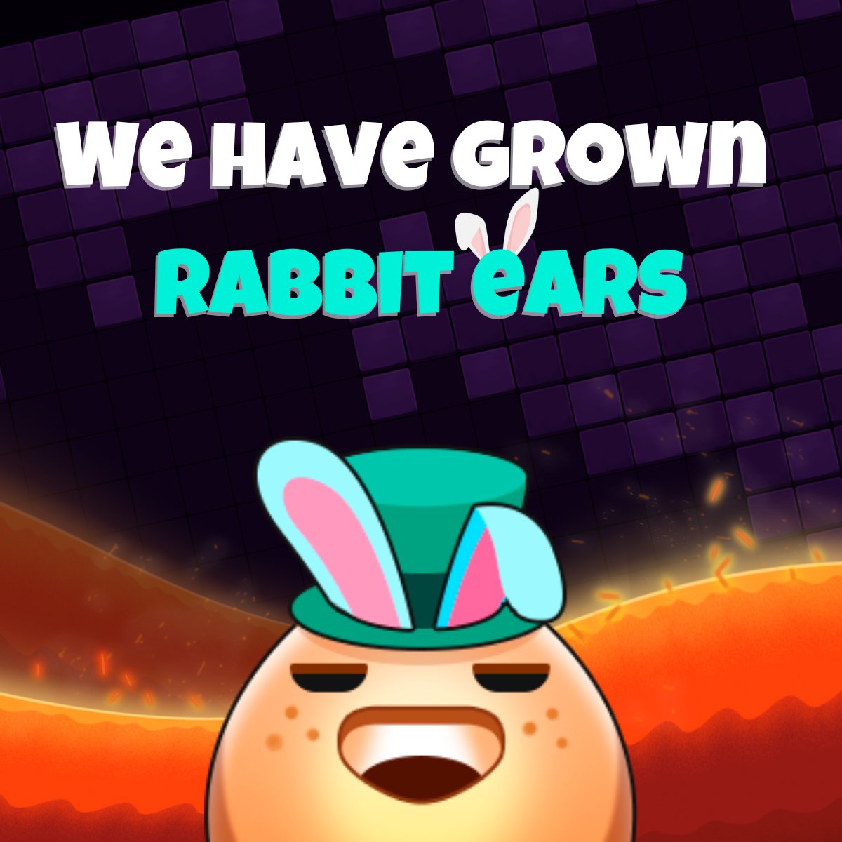 Welcome to Eggster Season on Eggstreme Eggscape!

Jump and collect🪙Be quick! Lava is coming, and you don't want to get boiled! 🔥

🎮 Enjoy and try to escape with all the treasure. Now with rabbit ears! 🐰

🏁 Play now on @CrazyGamesCom👉 is.gd/kjgHXG