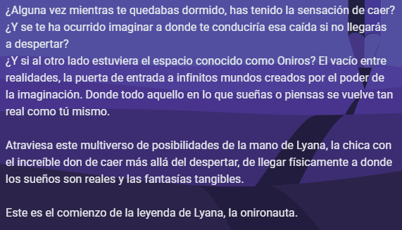 Es OFICIAL, he creado el proyecto de mi próximo libro. Vamos a contar las aventuras de Lyanan la onironauta. Fantaficción lista para petaros la cabeza. Si os interesa, seguidme en Patreon o/y Amazon Autor.