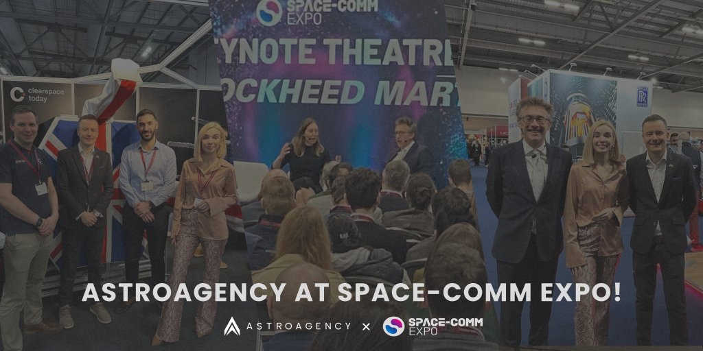 🌌 Our team had a productive time at @SpaceCommExpo! We connected with fellow space organisations, including clients and old friends, and contributed to showcasing the many positives of the commercial #Space industry. See you at the next one! ✨ #SpaceEvents #community