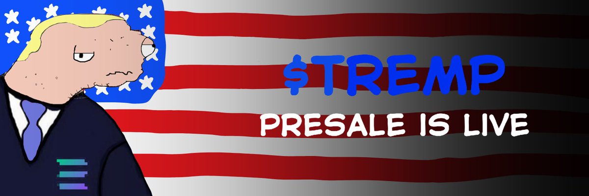 TrempSol's tweet photo. $tremp TOKEN PRESALE IS LIVE ! 🇺🇸

BUY $tremp NOW SEND $SOL TO: 
G4sQ4FQbk5mH39hFch1rtYqBbGDwZwuPWGn13PM7WrVX

🇺🇸 PRESALE: 1 SOL = 100,000,000 $tremp
🇺🇸 LISTING: 10 SOL = 100,000,000 $tremp

Minimum Buy: 0.1 $SOL

RT &amp; DROP YOUR $SOL WALLET FOR A BONUS MULTIPLIER 👇 https://t.co/3zbshJl8d7