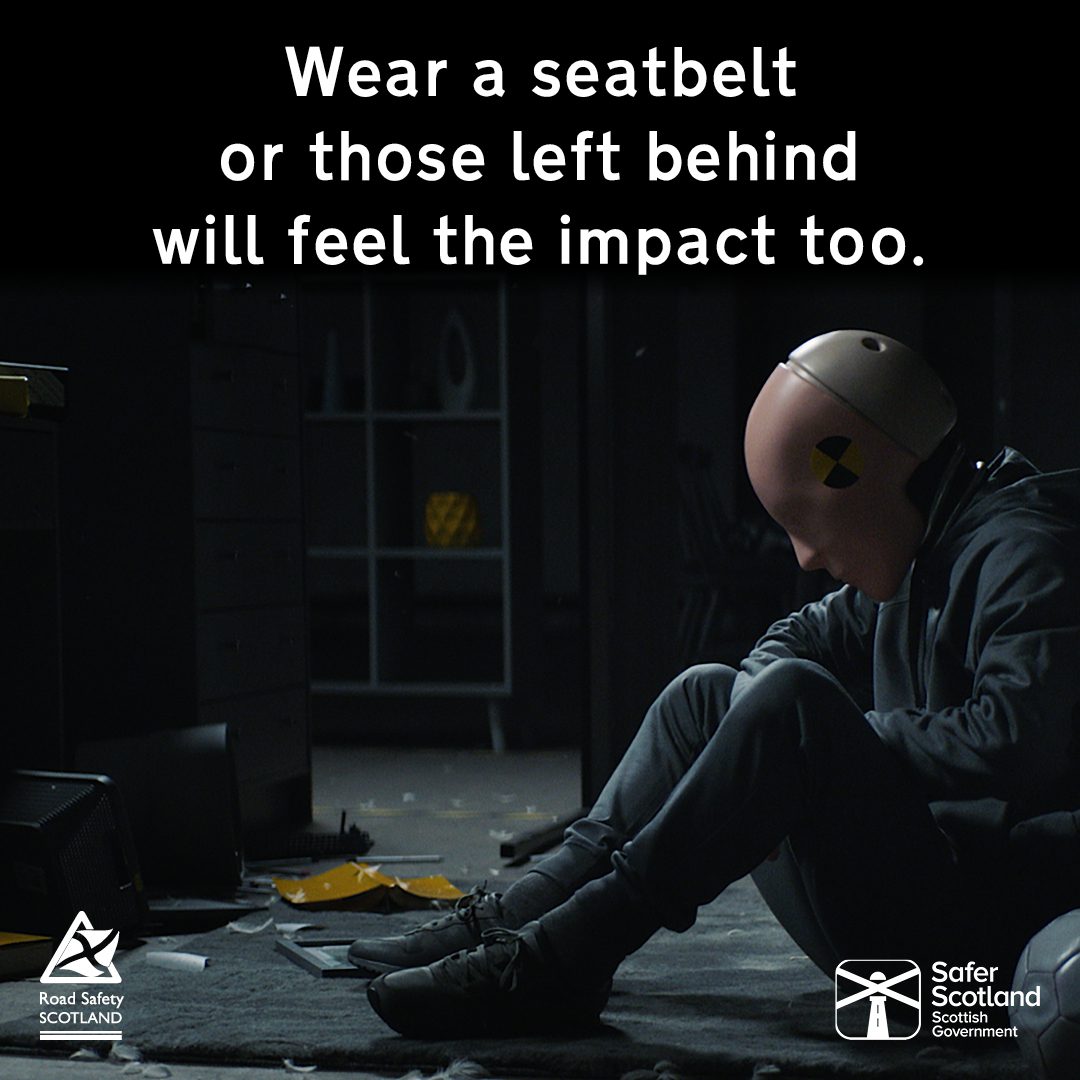 Wearing your seatbelt is not a choice, it's the law. If you’re caught without one you will be fined up to £500. More details: bit.ly/wear-a-seatbelt #ArriveAlive