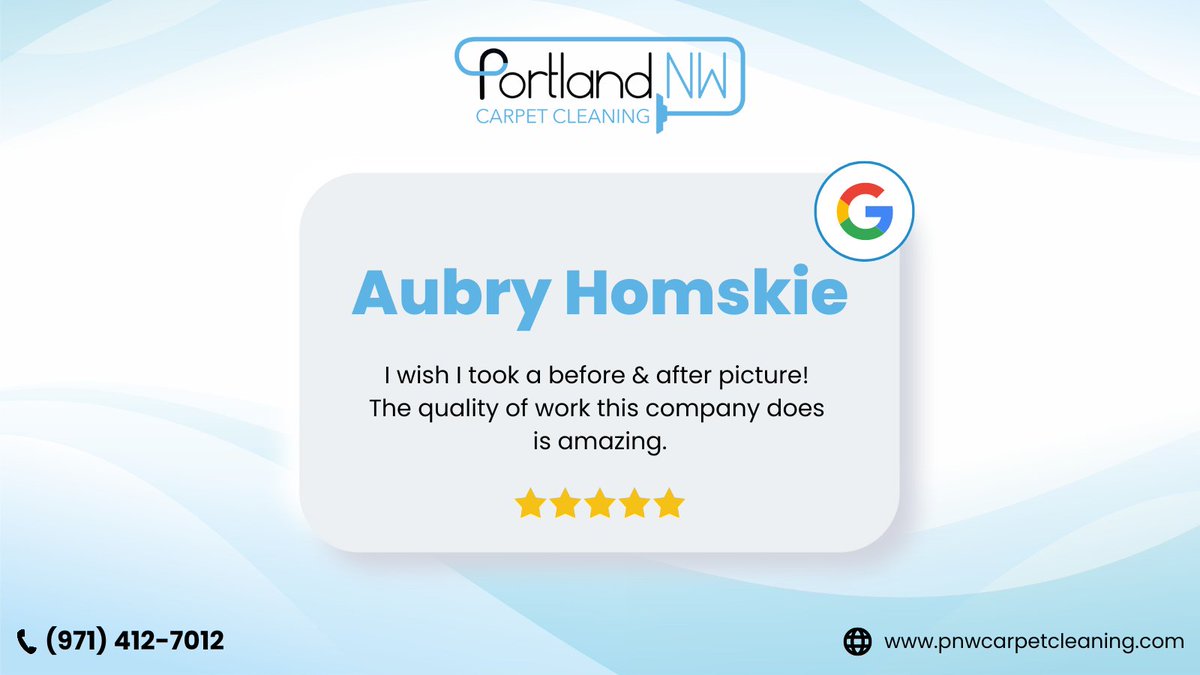 Thank you, Aubry! We're thrilled to hear that you're amazed by the quality of our work. While a before and after picture would have been great, we're glad we could deliver outstanding results for you. Your satisfaction is our priority!

#AmazingWork #HappyCustomer #Clientreview