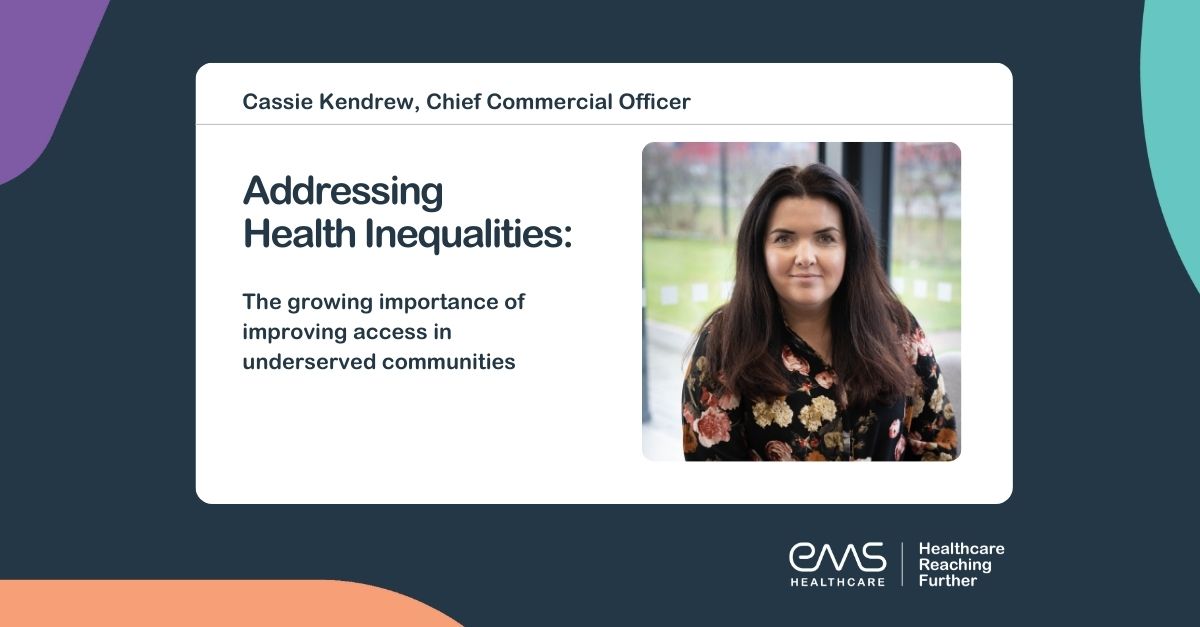 .@TheKingsFund has identified that living in poverty has a profound impact on people’s health & how they use NHS services. In our latest article, CCO @CassKendrew shares how we're supporting with the discovery & delivery of medical science in communities: ems-healthcare.com/news/addressin…