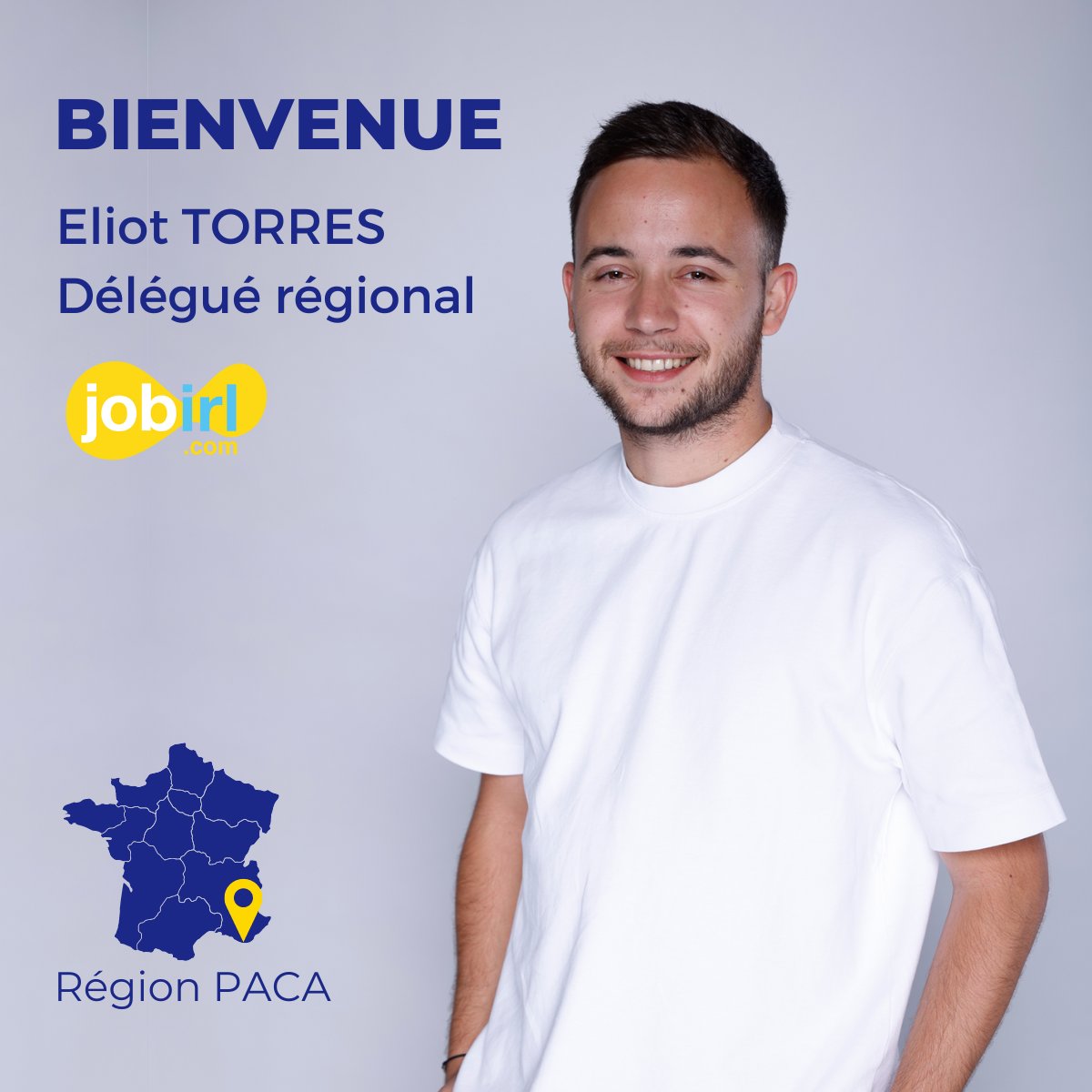 ⛵️ Un nouveau capitaine à bord du bateau @JobIRL #PACA ! ⛵️ Eliot Torres a récemment rejoint Eva Cambriels et Eloïse Roubieu qui font déjà partie de l'équipe JobIRL à #Marseille, en qualité de délégué régional PACA 🌞